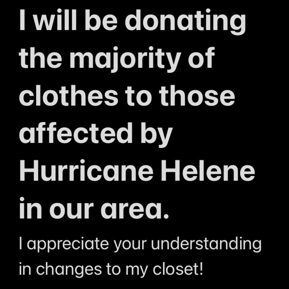 Hurricane Helene Donations